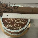 Nine inch long John Henry erotic Boner cake