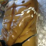 Nine-inches-of-dick-Cumming-on-peck-and-abs-exotic-cake