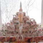 Kansas-city-Decorated-Christmas-multi-level-gingerbread-fortress