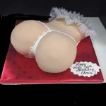 Fresh spanked piece of tail provocative dirty rear end cake 