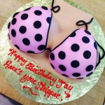 Sexed-up-Las-Vegas-pink-bikini-polka-dot-bazonga-cake