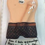 Louis-V-male-underwear-full-size-cock-hanging-over-chest-cake